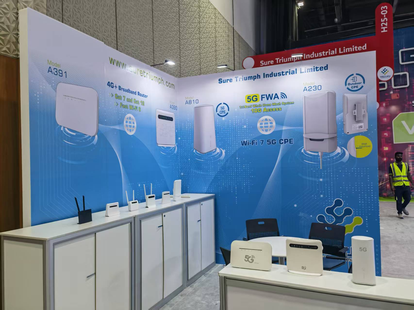 Yaojin communicavit Gitex 2025 expo in Dubai